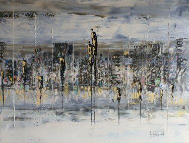 Painting titled "QUESTION D'ÉQUILIBRE" by Jean-Humbert Savoldelli, Original Artwork, Acrylic
