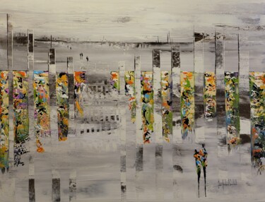 Peinture intitulée "GENERATIONS" par Jean-Humbert Savoldelli, Œuvre d'art originale, Acrylique Monté sur Châssis en bois