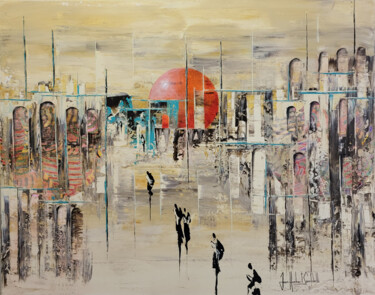 Pintura titulada "MIRAGES 2022" por Jean-Humbert Savoldelli, Obra de arte original, Acrílico