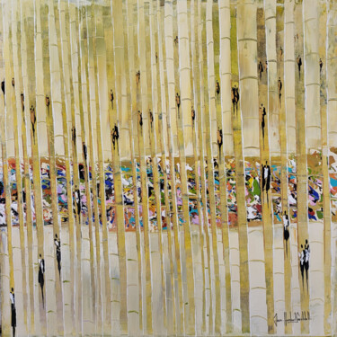 제목이 "METAMORPHOSE"인 미술작품 Jean-Humbert Savoldelli로, 원작, 아크릴 나무 들것 프레임에 장착됨