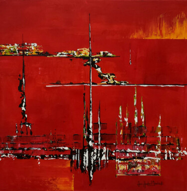 Painting titled "moscou" by Jean-Humbert Savoldelli, Original Artwork