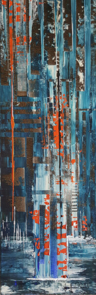 Peinture intitulée "alcatraz" par Jean-Humbert Savoldelli, Œuvre d'art originale, Acrylique