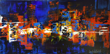 Schilderij getiteld "casino" door Jean-Humbert Savoldelli, Origineel Kunstwerk, Acryl