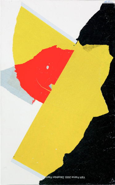Collages intitulée "Collage R002" par Jean-Jacques Andre, Œuvre d'art originale, Collages