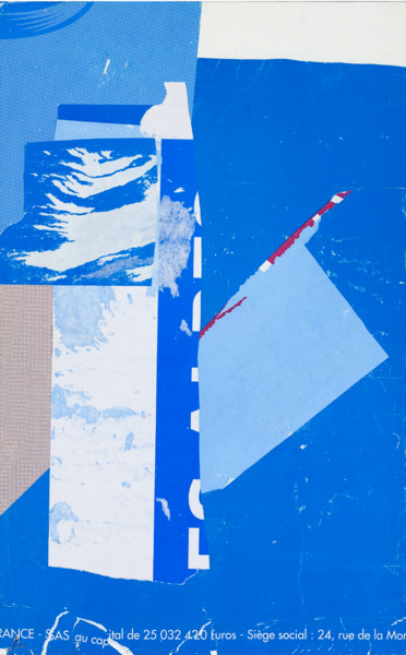 Collages titulada "Collage R011" por Jean-Jacques Andre, Obra de arte original, Collages