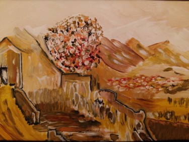 Peinture intitulée "Sur les hauteurs de…" par Jean-Jacques Gastaud, Œuvre d'art originale, Acrylique