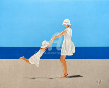 Картина под названием "Sous le soleil exac…" - Jean-Jacques Venturini, Подлинное произведение искусства, Масло