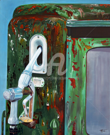 Pintura titulada "Génération pétrole…" por Jean-Jacques Venturini, Obra de arte original, Oleo