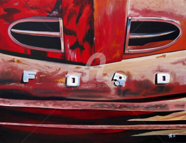 Peinture intitulée "Génération pétrole/…" par Jean-Jacques Venturini, Œuvre d'art originale, Huile Monté sur Châssis en bois