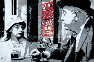 Картина под названием "Paroles" - Jean-Jacques Venturini, Подлинное произведение искусства, Другой