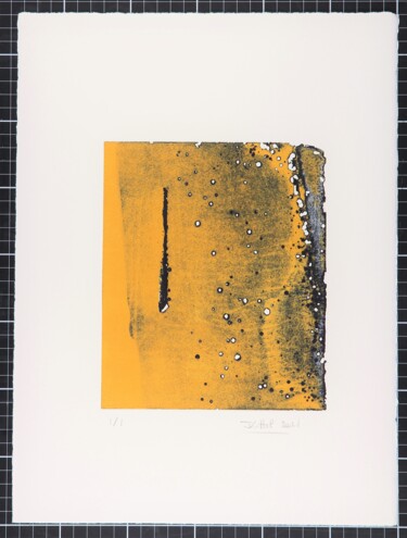 Druckgrafik mit dem Titel "Piqure, crevasse, l…" von Jean Kittel, Original-Kunstwerk, Radierung