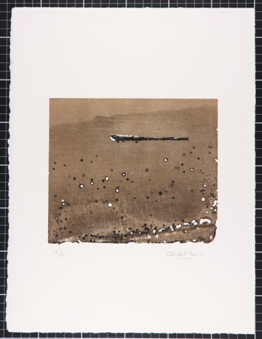 Druckgrafik mit dem Titel "Piqures, crevasse,…" von Jean Kittel, Original-Kunstwerk, Radierung