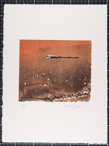 Gravures & estampes intitulée "Piqures, crevasses…" par Jean Kittel, Œuvre d'art originale, Eau-forte