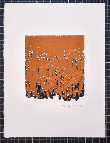 Obrazy i ryciny zatytułowany „Piqûres, corrosion…” autorstwa Jean Kittel, Oryginalna praca, Akwaforta