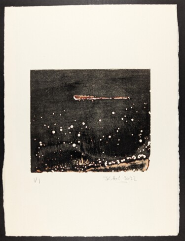 Printmaking titled "Piqures, crevasses,…" by Jean Kittel, Original Artwork, Etching