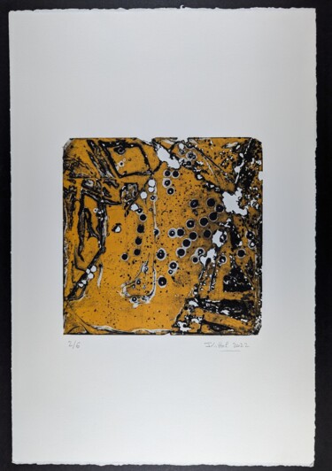 Obrazy i ryciny zatytułowany „Piqûres, crevasses,…” autorstwa Jean Kittel, Oryginalna praca, Akwaforta