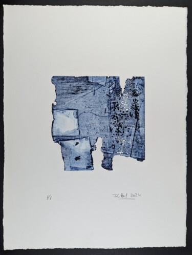 Prenten & gravures getiteld "Eau-forte 20 Recto…" door Jean Kittel, Origineel Kunstwerk, Ets