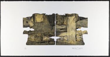 Estampas & grabados titulada "Eau-forte 20 recto/…" por Jean Kittel, Obra de arte original, Aguafuerte
