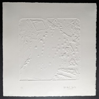 Druckgrafik mit dem Titel "Piqûres, crevasses.…" von Jean Kittel, Original-Kunstwerk, Radierung