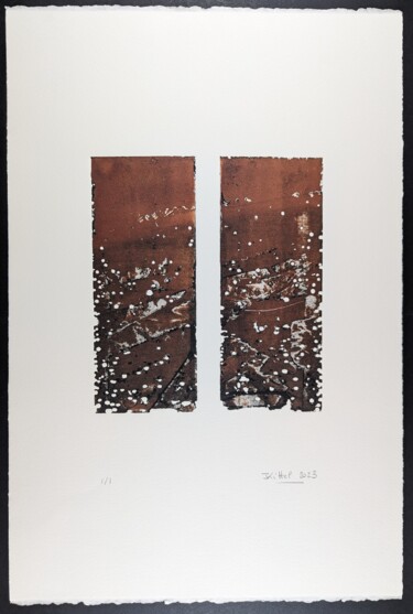 Incisioni, stampe intitolato "eau-forte 12AB Terr…" da Jean Kittel, Opera d'arte originale, Acquaforte