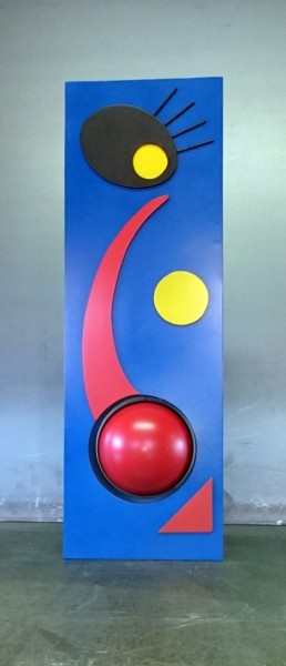 Sculpture intitulée "Hypno-kandi.jpg" par Jean Lepreux, Œuvre d'art originale, Métaux