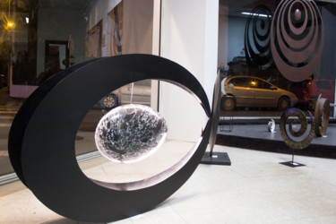 Sculpture intitulée "meteorite-marbre.jpg" par Jean Lepreux, Œuvre d'art originale, Pierre