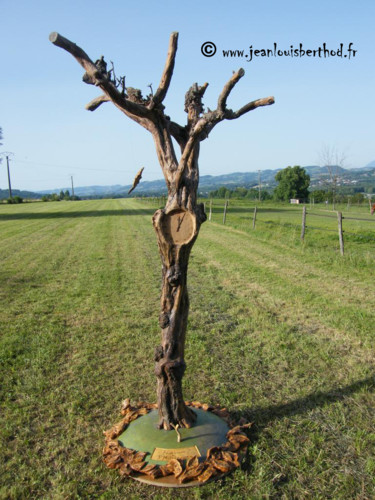 Sculpture intitulée "Naissance du troisi…" par Jean-Louis Berthod, Œuvre d'art originale