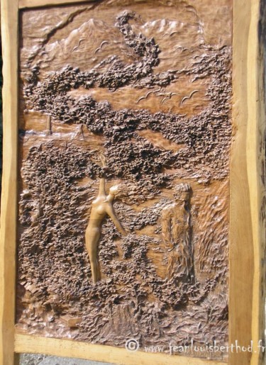 Sculpture intitulée "La Chanson de Préve…" par Jean-Louis Berthod, Œuvre d'art originale