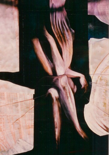 Peinture intitulée "la-pause" par Jean Louis Blanc, Œuvre d'art originale, Acrylique