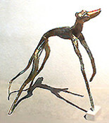 Sculpture titled "Puissance et Fragil…" by Jean Louis Bonnet, Original Artwork