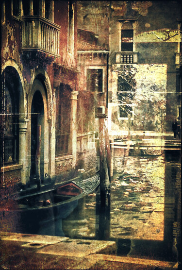Fotografie getiteld "REFLETS" Venise" door Jean Louis Giudicelli, Origineel Kunstwerk, Digitale fotografie