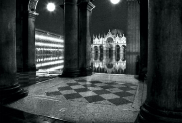 Φωτογραφία με τίτλο "VENISE "AQUA  ALTA"" από Jean Louis Giudicelli, Αυθεντικά έργα τέχνης, Φωτογραφική ταινία