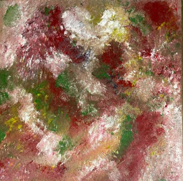 Ζωγραφική με τίτλο "Prairie" από Jean Louis Lacoste, Αυθεντικά έργα τέχνης, Ακρυλικό