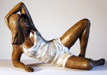 Escultura titulada "KAMEA" por Jean Louis Tornassat, Obra de arte original, Bronce