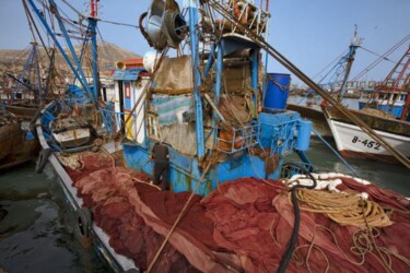 Photographie intitulée "trawler 4" par Jean-Luc Bohin, Œuvre d'art originale