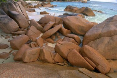 Photographie intitulée "anse lazio 5" par Jean-Luc Bohin, Œuvre d'art originale