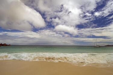 Photographie intitulée "anse gorgette 1" par Jean-Luc Bohin, Œuvre d'art originale