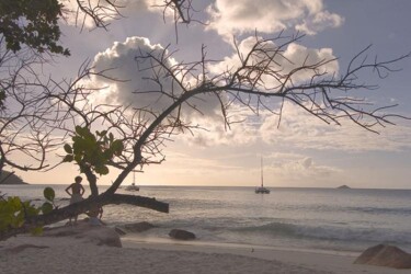 Fotografía titulada "anse lazio 32" por Jean-Luc Bohin, Obra de arte original