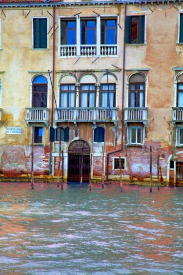 Photography titled "GRAN CANALE  PLUIE…" by Jean-Luc Bohin, Original Artwork