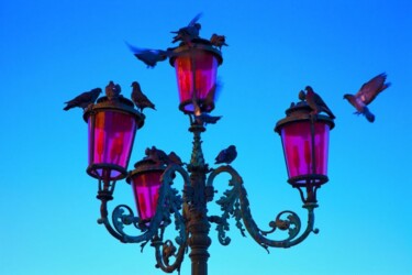 Photography titled "LAMPADAIRE 21" by Jean-Luc Bohin, Original Artwork