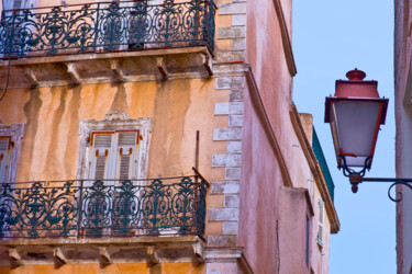 Photography titled "Bonifacio : balcony…" by Jean-Luc Bohin, Original Artwork