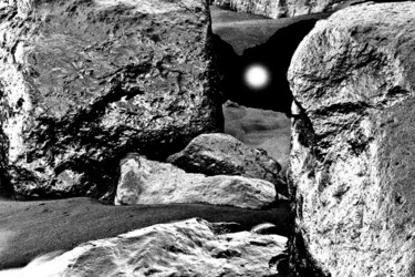Photographie intitulée "ROCK & SUN" par Jean-Luc Bohin, Œuvre d'art originale