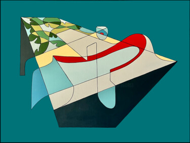 Pintura intitulada "Macula" por Jean-Luc Feugeas, Obras de arte originais, Acrílico