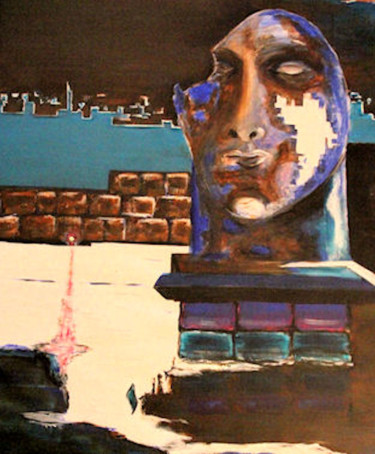 Painting titled "meditation.jpg" by Jean-Luc Gaillard, Original Artwork, Acrylic