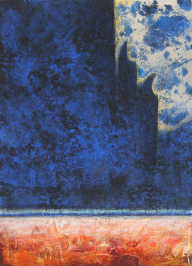 Pittura intitolato "Curtains" da Jean-Luc Lacroix (JL LACROIX), Opera d'arte originale, Acrilico