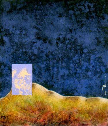 Pintura intitulada "The peak" por Jean-Luc Lacroix (JL LACROIX), Obras de arte originais, Acrílico