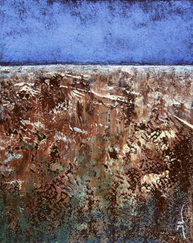 Pintura titulada "Meadow" por Jean-Luc Lacroix (JL LACROIX), Obra de arte original, Acrílico