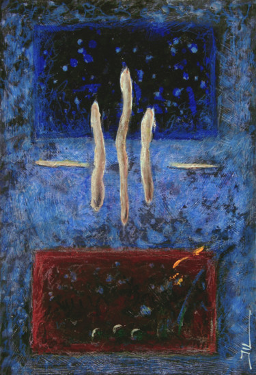 Peinture intitulée "Evolution" par Jean-Luc Lacroix (JL LACROIX), Œuvre d'art originale, Acrylique