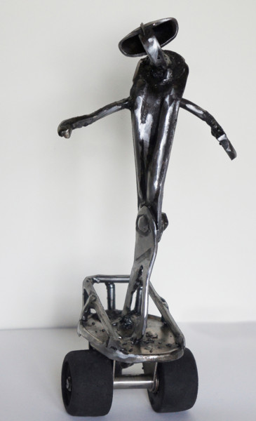 Skulptur mit dem Titel "Frolon" von Jean-Luc Lacroix (JL LACROIX), Original-Kunstwerk, Metalle