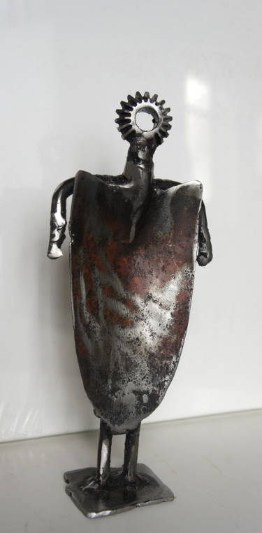 Sculpture titled "IRSUM sculpture" by Jean-Luc Lacroix (JL LACROIX), Original Artwork, Metals